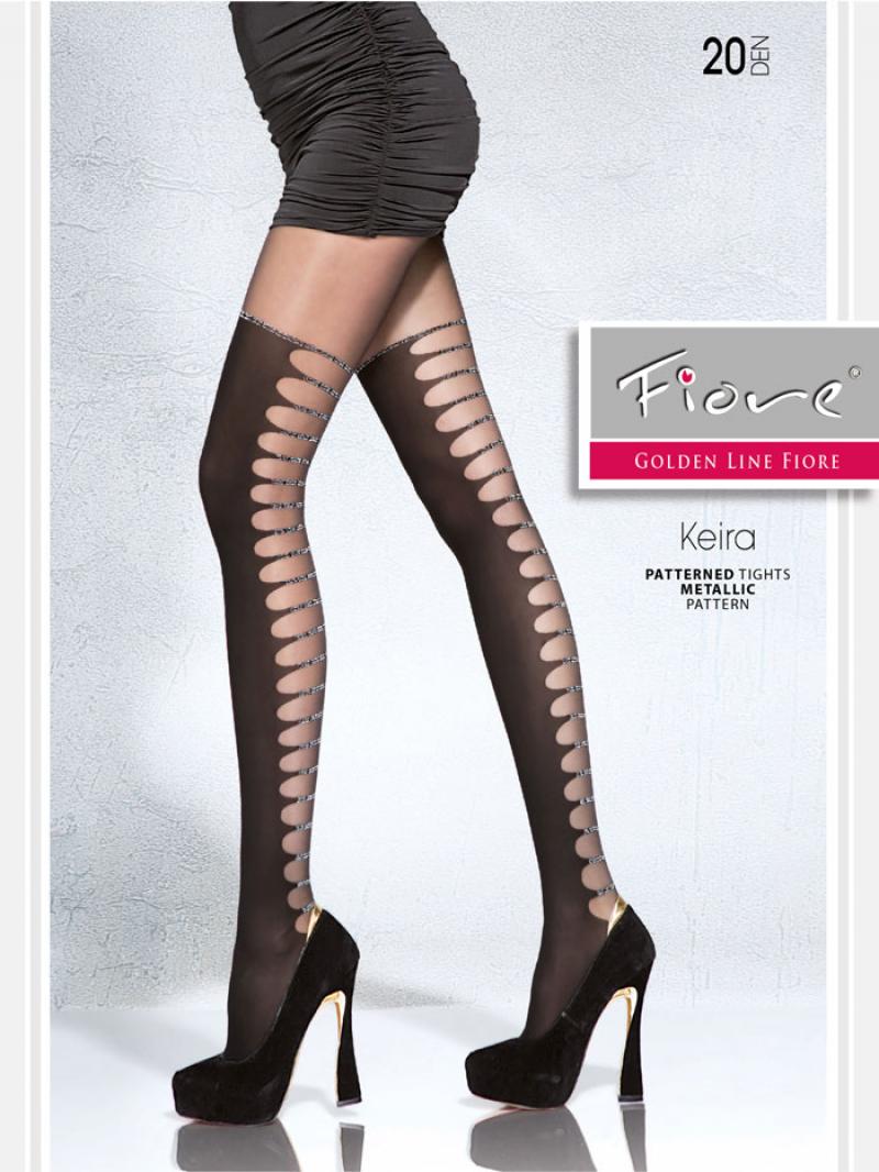 Fiore Keira Black 20 Denier Tights