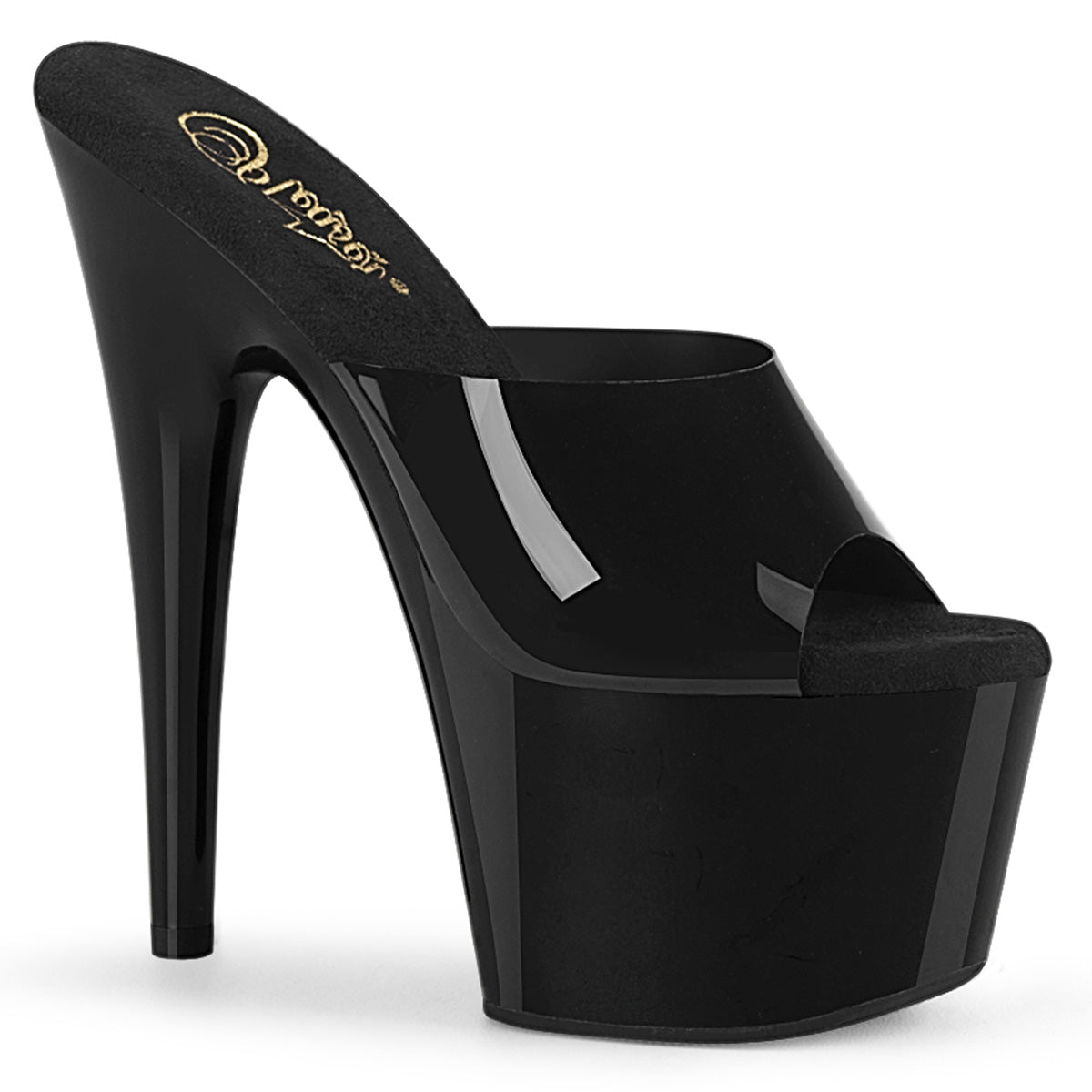 Clearance Pleaser Adore 701N Black Size 3UK 6USA