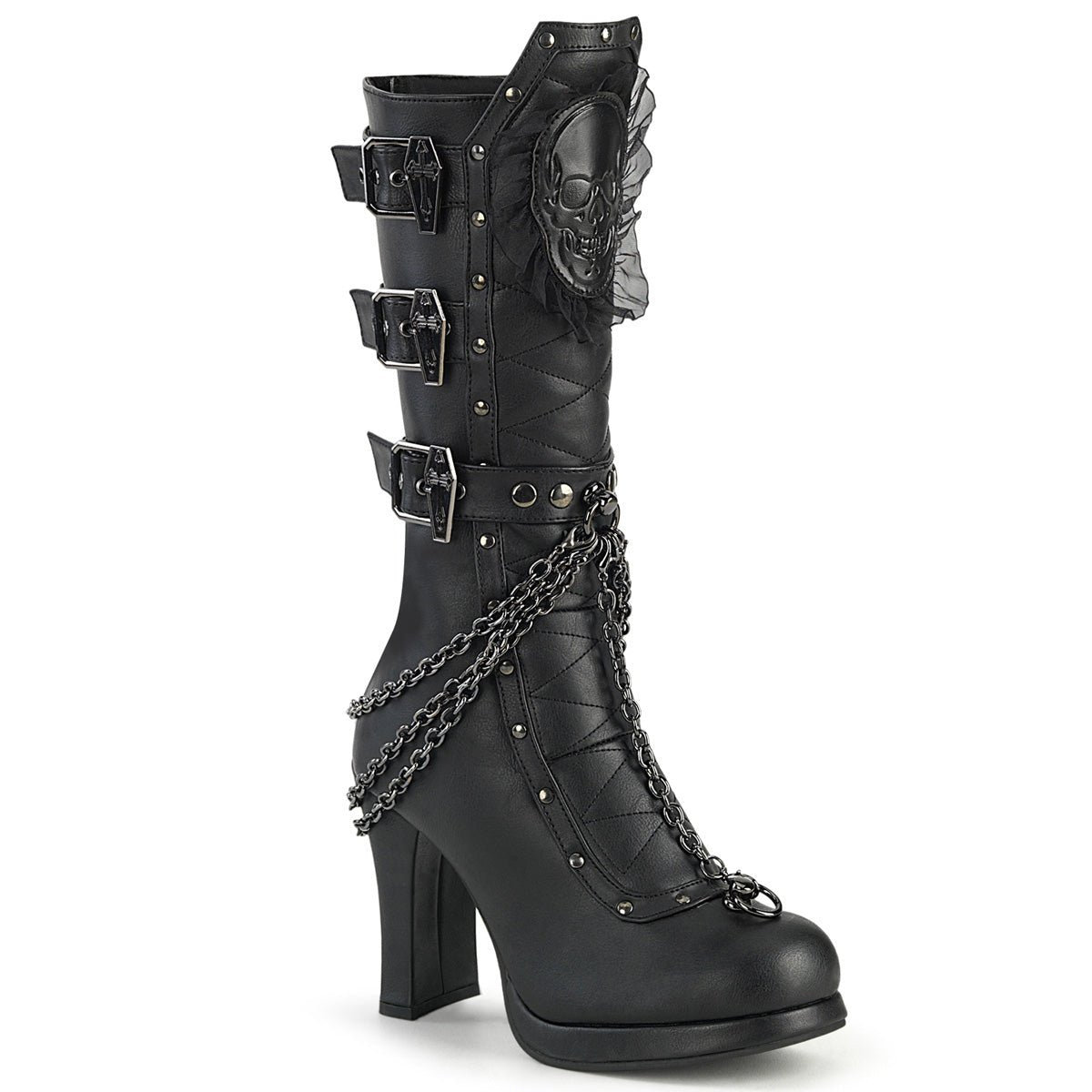 Gothic lace 2024 up boots