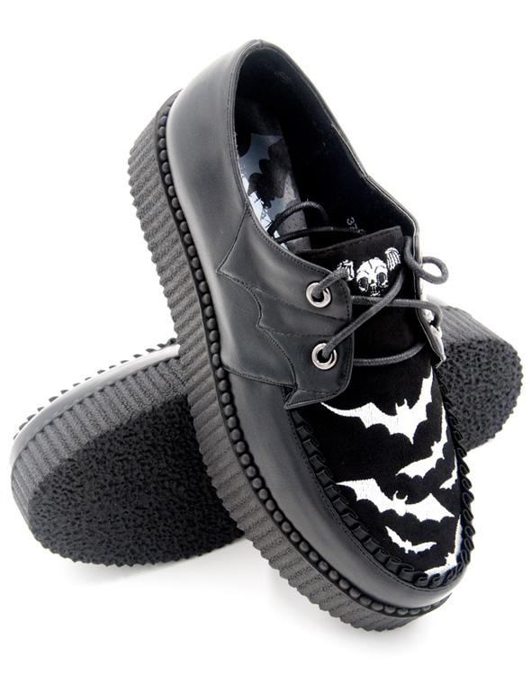 Banned BND-157 Bats Lace-Up Creepers