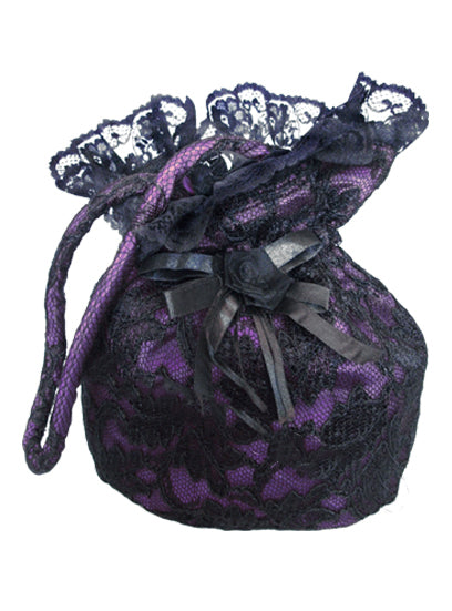 Dark Star Lacey Drawstring Purse