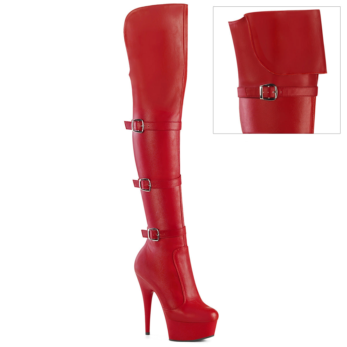 Pleaser over store the knee boots