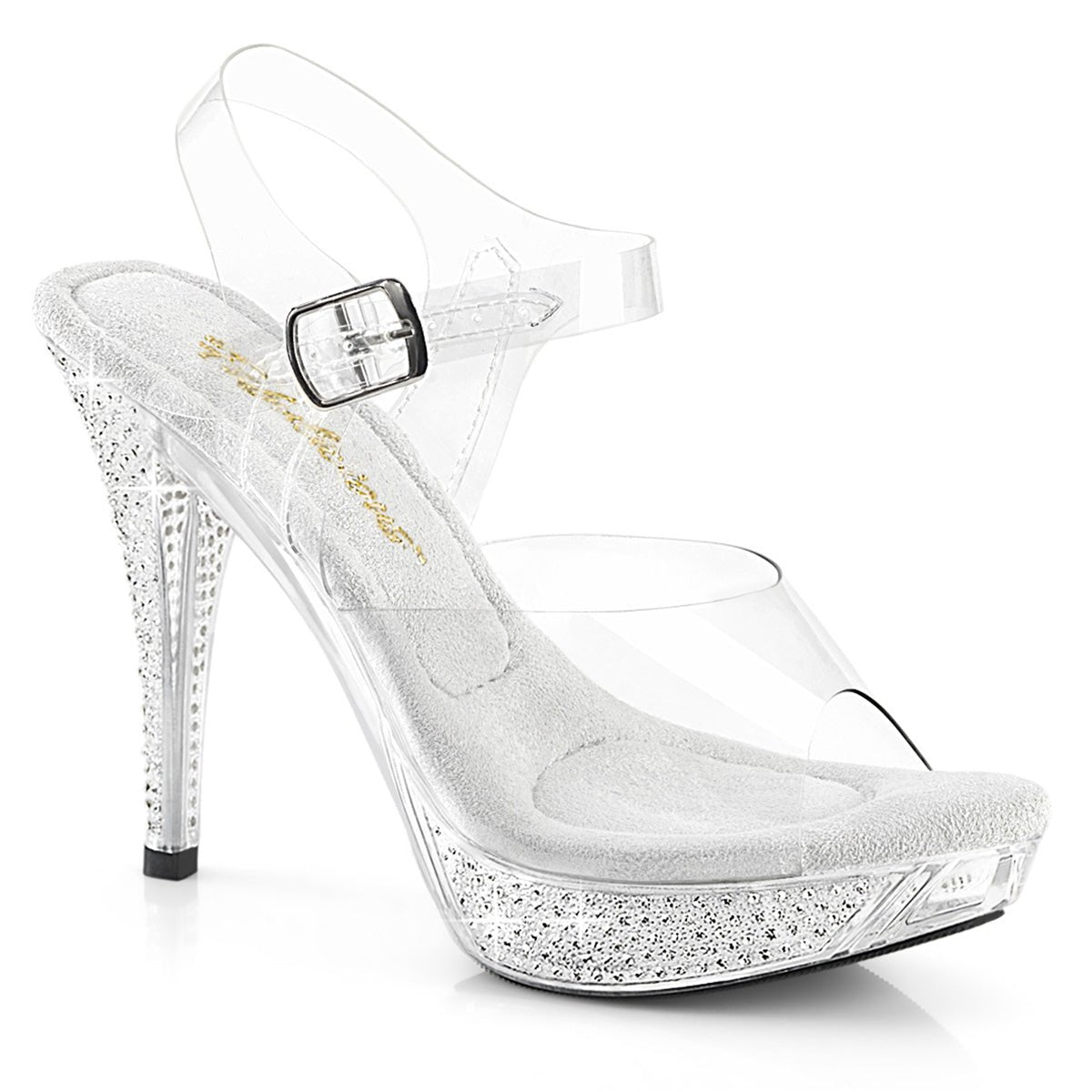 Clear pageant hot sale heels