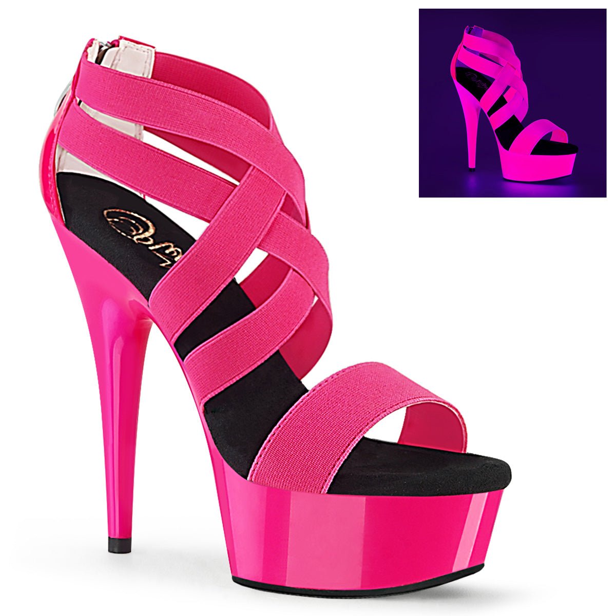 Pleaser DELIGHT 669UV - From Pleaser Sold By Alternative Footwear